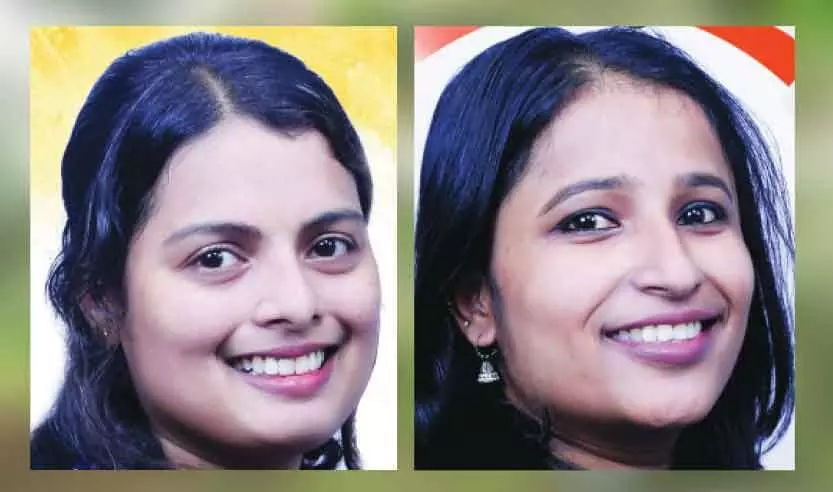 അടുത്തടുത്ത വാർഡുകളിൽനിന്ന് വിധിതേടി നാത്തൂന്മാർ അടുത്തടുത്ത വാർഡുകളിൽനിന്ന് വിധിതേടി നാത്തൂന്മാർ