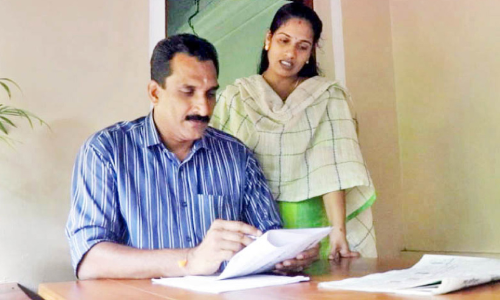 പേരാമ്പ്രയിൽ ദമ്പതികൾ അങ്കത്തിന് പേരാമ്പ്രയിൽ ദമ്പതികൾ അങ്കത്തിന്