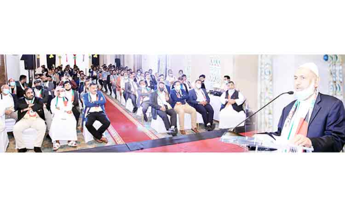 കോ​വി​ഡ് പ്ര​തി​രോ​ധ ഭ​ട​ന്മാ​ർ​ക്ക് കെ.​എം.​സി.​സി​ ആ​ദ​രം