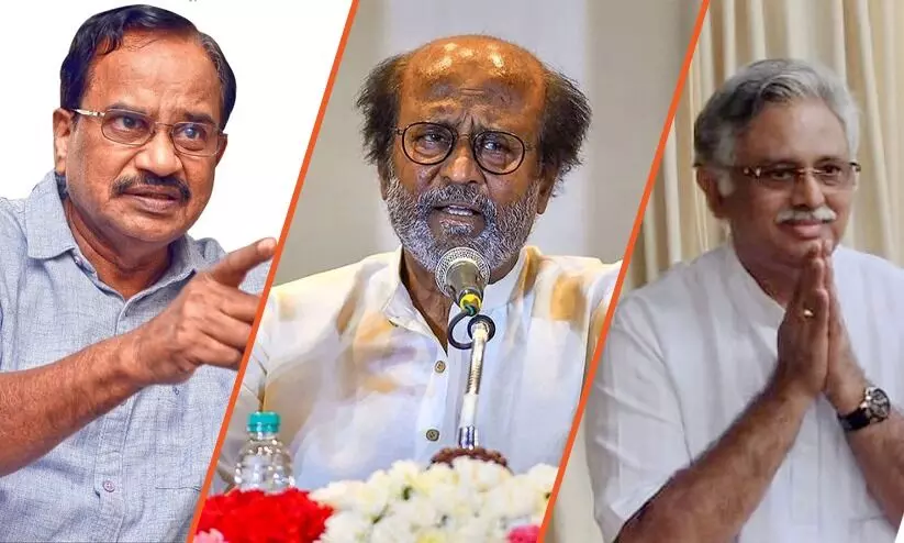 രജനീകാന്തിൻെറ ചായ്വ് എങ്ങോട്ടെന്നറിയാൻ ഇവരെ അറിഞ്ഞാൽ മതി രജനീകാന്തിൻെറ ചായ്വ് എങ്ങോട്ടെന്നറിയാൻ ഇവരെ അറിഞ്ഞാൽ മതി