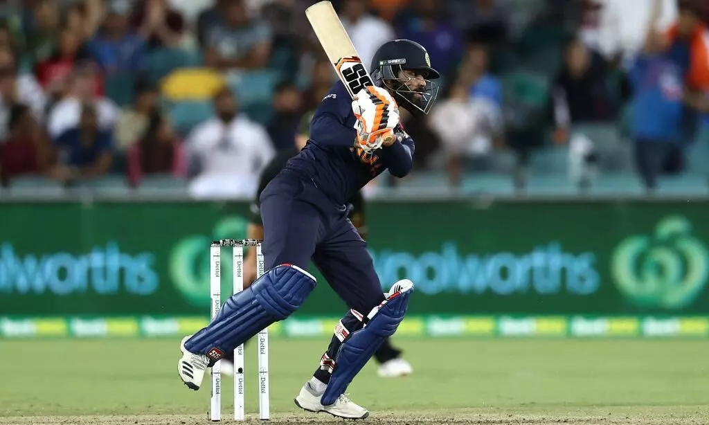 രാഹുലും ജദേജയും തുണച്ചു; ഓസീസിന്​ 162 റൺസ്​ ലക്ഷ്യമുയർത്തി ഇന്ത്യ