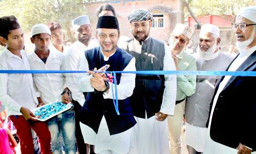 ബുറൈദ എസ്​.​െഎ.സി ബിഹാറിൽ നിർമിച്ച സ്​കൂൾ ഉദ്​ഘാടനം ചെയ്​തു