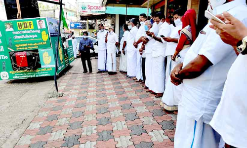 ഗ്ലോ​ബ​ൽ കെ.​എം.​സി.​സി തെ​ര​ഞ്ഞെ​ടു​പ്പ്​ പ്ര​ചാ​ര​ണ ജാ​ഥ