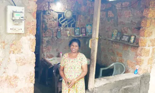 വൈ​ദ്യു​തി മീ​റ്റർ പ്ലാ​വി​ൽനിന്ന്​ മാറ്റി; മൂന്നാണ്ടിന്​ ശേഷം ശകുന്തളയുടെ വീട്ടിൽ ബള്‍ബ്​ തെളിഞ്ഞു