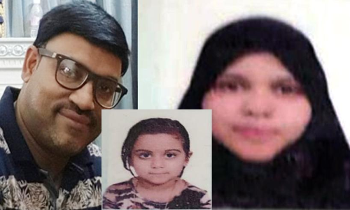 മദീനക്കടുത്ത് വാഹനാപകടം; മലയാളി ദമ്പതികളും മകളും മരിച്ചു