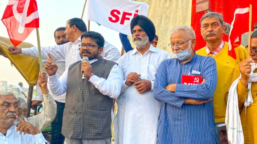 കർഷക വിരുദ്ധ നിയമം റദ്ദു ചെയ്യാൻ പാർലമെൻറ് സമ്മേളനം വിളിക്കണം –കെ.കെ. രാഗേഷ്​ എം.പി