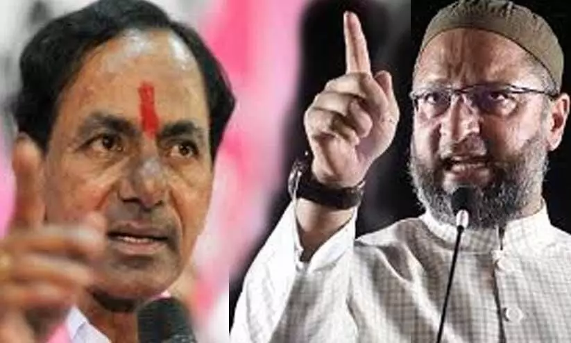 Did not decide about post-poll alliance with TRS: Owaisi Did not decide about post-poll alliance with TRS: Owaisi