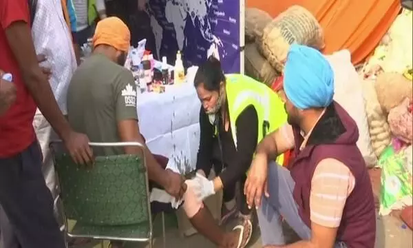 കർഷക സമരം: മെഡിക്കൽ സൗകര്യങ്ങളുമായി എൻ.ജി.ഒ; ചികിത്സ തേടിയത് 2500ഓളംപേർ