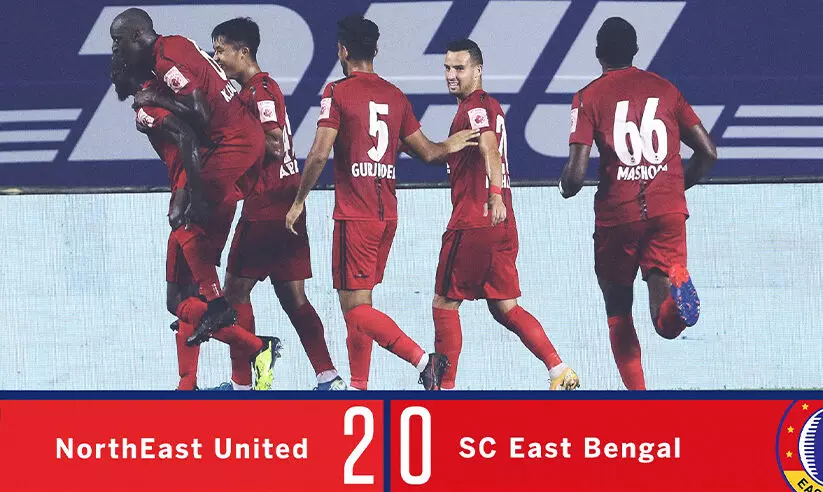 പകരക്കാരനായി എത്തി ഗോളടിപ്പിച്ച്​ മലയാളി താരം വി.പി സുഹൈർ; തലവര മാറാതെ ഈസ്​റ്റ്​ ബംഗാൾ