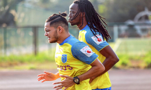 blasters players practicing