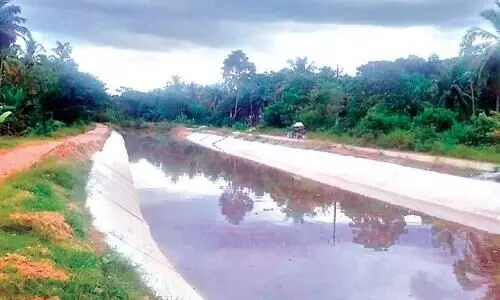 കാ​ഞ്ഞി​ര​പ്പു​ഴ ഇ​ട​തു​ക​ര ക​നാ​ലി​ൽ ജ​ല​വി​ത​ര​ണം തു​ട​ങ്ങി