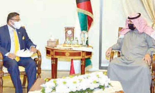 അംബാസഡർ ഉപവിദേശകാര്യ മ​ന്ത്രിയെ സന്ദർശിച്ചു