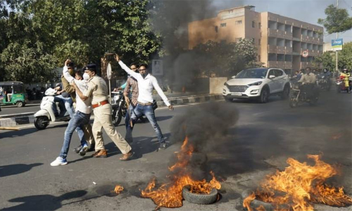 ഗുജറാത്തുകാർക്ക്​ നന്ദി; ഭാരത് ബന്ദിന്​ ലഭിച്ചത്​ വൻ പിന്തുണ -ഹാർദിക്​ പ​ട്ടേൽ