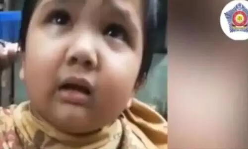 മാസ്​ക്​ ബോധവത്​കരണത്തിന്​ കുട്ടിക്കുറുമ്പൻെറ മുടിവെട്ട്​ വിഡിയോ ഉപയോഗിച്ച് മുംബൈ പൊലീസ്​
