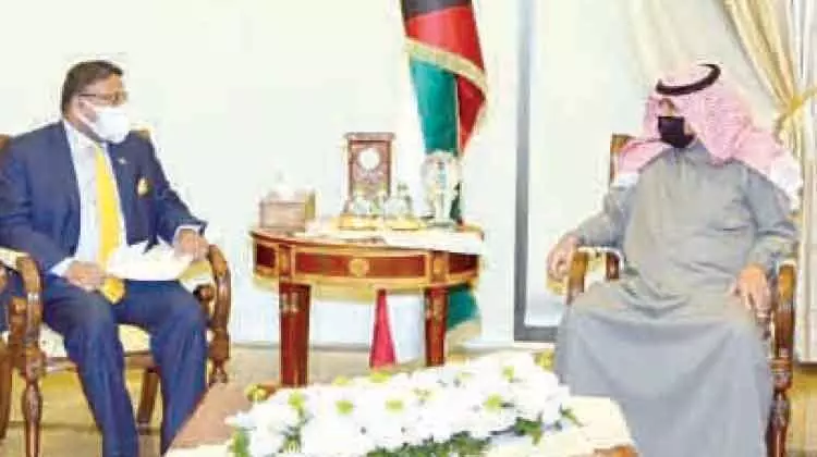 അംബാസഡർ ഉപവിദേശകാര്യ മന്ത്രിയെ സന്ദർശിച്ചു അംബാസഡർ ഉപവിദേശകാര്യ മന്ത്രിയെ സന്ദർശിച്ചു