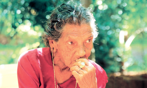 110 ക​ഴി​ഞ്ഞ അ​മ്മ​ച്ചി​യു​ടെ വോ​ട്ടു​റ​പ്പി​ക്കാ​ൻ സ്ഥാ​നാ​ർ​ഥി​ക​ൾ