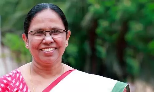വീണ്ടും അന്താരാഷ്ട്ര അംഗീകാരം; ലോകത്തിലെ ശക്തരായ 12 വനിതകളിൽ മന്ത്രി കെ.കെ. ശൈലജയും