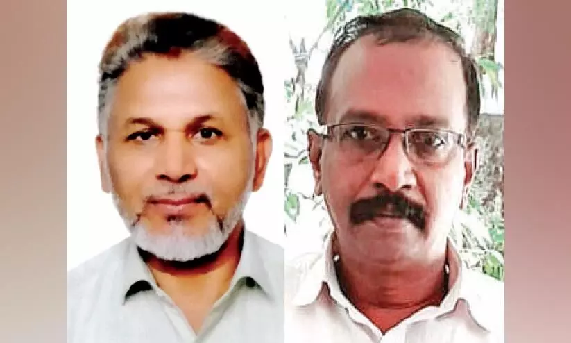 Two expatriates witing for their first vote Two expatriates witing for their first vote