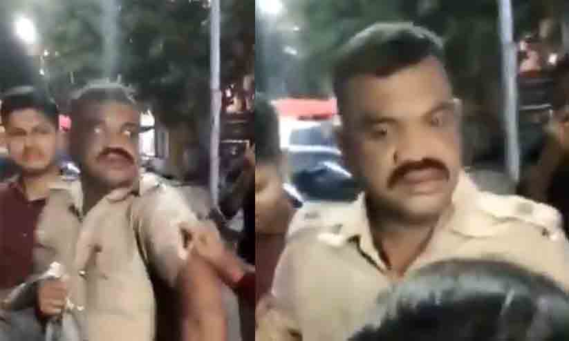 ബസ് സ്റ്റോപ്പിൽ യുവതിയെ കയറിപ്പിടിച്ച പൊലീസുകാരനെ വളഞ്ഞിട്ട് തല്ലി നാട്ടുകാർ ബസ് സ്റ്റോപ്പിൽ യുവതിയെ കയറിപ്പിടിച്ച പൊലീസുകാരനെ വളഞ്ഞിട്ട് തല്ലി നാട്ടുകാർ