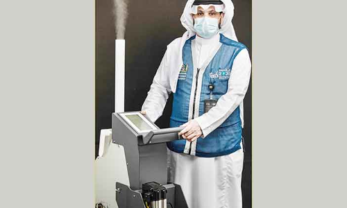 മക്ക ഹറമിൽ അണുമുക്തമാക്കലിന്​ കൂടുതൽ ഉപകരണങ്ങൾ