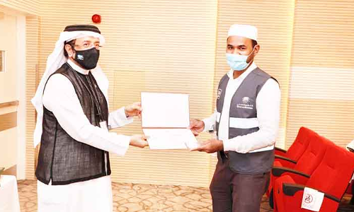 കോവിഡ്​ കാല സേവനം; മലയാളിക്ക്​​ സൗദി അംഗീകാരം