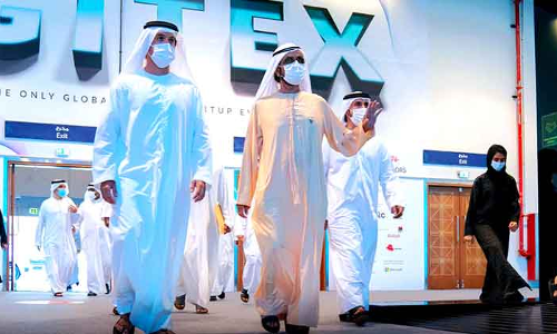 ആവേശം തീർത്ത് ശൈഖ് മുഹമ്മദി​െൻറ സന്ദർശനം