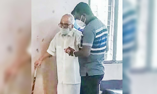 102ാം വയസ്സിൽ വോട്ടുചെയ്​ത്​ ശങ്കർ