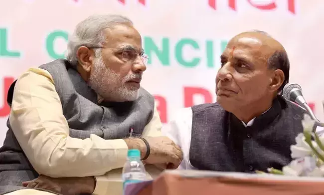 rajnath singh and modi