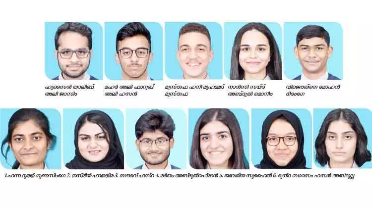 അൽ നൂർ ഇൻറർനാഷനൽ സ്​കൂളിന്​ മികച്ച വിജയം