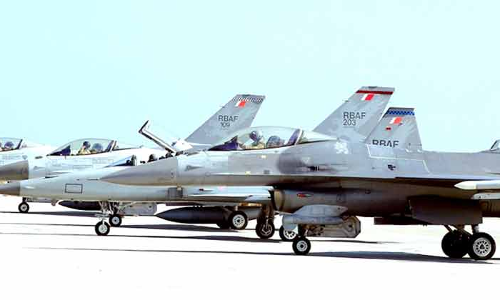 ബ​ഹ്റൈ​ൻ-​യു.​എ​സ് സം​യു​ക്ത വ്യോ​മ​സേ​ന പ​രി​ശീ​ല​നം പൂ​ര്‍ത്തി​യാ​യി