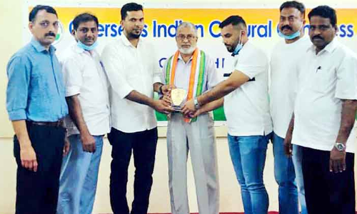 ഒ.ഐ.സി.സി യാത്രയയപ്പ് നൽകി