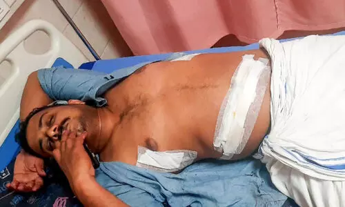 ആർ.എസ്.എസ്- ഡി.വൈ.എഫ്.ഐ സംഘട്ടനം; ഒരാൾക്ക് കുത്തേറ്റു