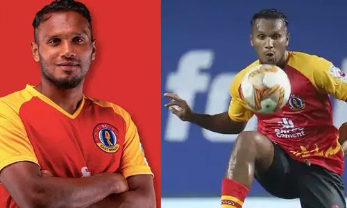 ഇൗ​സ്​​റ്റ്​ ബം​ഗാ​ൾ പ്ര​തി​രോ​ധ​ത്തി​ൽ തി​ള​ങ്ങി മലപ്പുറത്തുകാരൻ ഇ​ർ​ഷാ​ദ്​