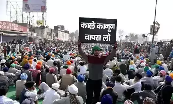 farmers protest live