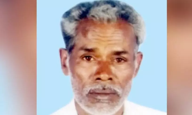 The body of the person seen was found burnt