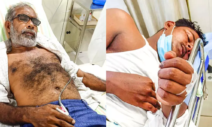 കളമശ്ശേരിയിൽ വോട്ടെടുപ്പിന് പിന്നാലെ ആക്രമണം; യു.ഡി.എഫ്, വെൽഫെയർ പാർട്ടി പ്രവർത്തകർക്ക് പരിക്ക് കളമശ്ശേരിയിൽ വോട്ടെടുപ്പിന് പിന്നാലെ ആക്രമണം; യു.ഡി.എഫ്, വെൽഫെയർ പാർട്ടി പ്രവർത്തകർക്ക് പരിക്ക്