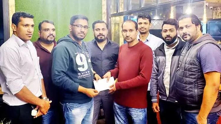 കൊയിലാണ്ടിക്കൂട്ടം ആയിഷ ചികിത്സ സഹായധനം കൈമാറി കൊയിലാണ്ടിക്കൂട്ടം ആയിഷ ചികിത്സ സഹായധനം കൈമാറി