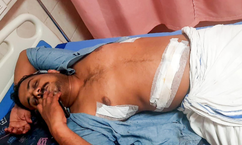 ആർ.എസ്.എസ്- ഡി.വൈ.എഫ്.ഐ സംഘട്ടനം; ഒരാൾക്ക് കുത്തേറ്റു ആർ.എസ്.എസ്- ഡി.വൈ.എഫ്.ഐ സംഘട്ടനം; ഒരാൾക്ക് കുത്തേറ്റു