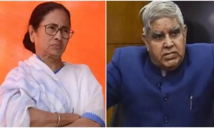 മമതാ ബാനർജി തീകൊണ്ട് കളിക്കരുത്; പരസ്യമായി രാഷ്ട്രീയം പറഞ്ഞ് ബംഗാൾ ഗവർണർ മമതാ ബാനർജി തീകൊണ്ട് കളിക്കരുത്; പരസ്യമായി രാഷ്ട്രീയം പറഞ്ഞ് ബംഗാൾ ഗവർണർ