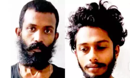 100 കി​ലോ ക​ഞ്ചാ​വ്​ പി​ടി​കൂ​ടി; ര​ണ്ടു യു​വാ​ക്ക​ൾ അ​റ​സ്​​റ്റി​ൽ