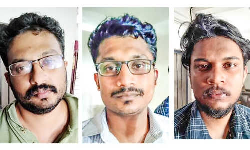 പൊലീസിനുനേരെ ആക്രമണം: മൂന്ന്​ യുവാക്കൾ പിടിയിൽ