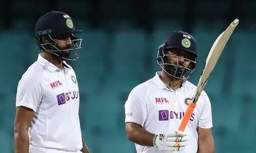 വി​ഹാ​രി​ക്കും പ​ന്തി​നും സെ​ഞ്ച്വ​റി; സ​ന്നാ​ഹ​ത്തി​ൽ ക​സ​റി ഇ​ന്ത്യ