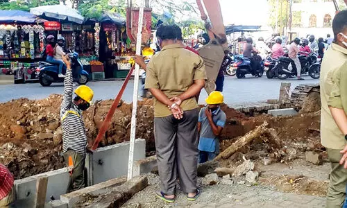 വൃക്ഷങ്ങളുടെ വേരുകൾ മുറിക്കുന്നതിൽ പ്രതിഷേധം