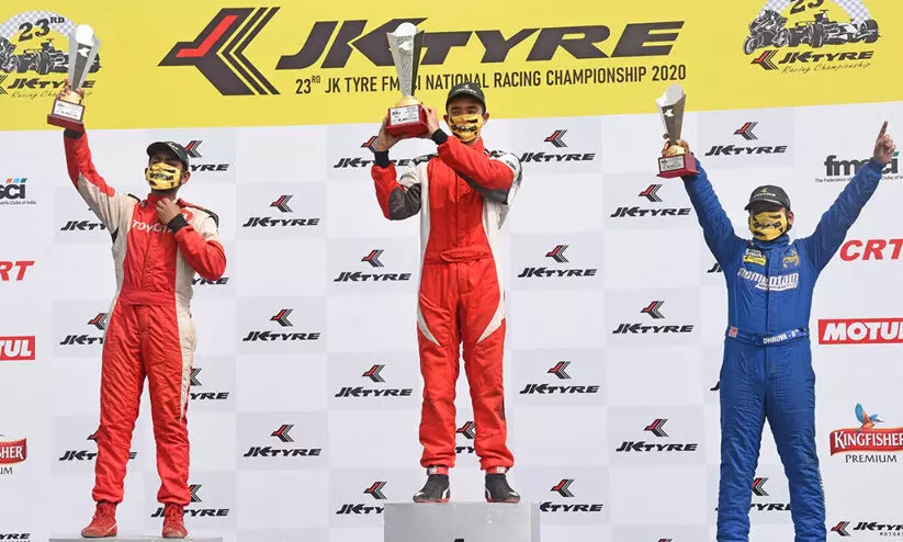 ദേശീയ റേസിങ്: മലയാളി താരം അമിര് സയീദ് ഒന്നാമത് ദേശീയ റേസിങ്: മലയാളി താരം അമിര് സയീദ് ഒന്നാമത്