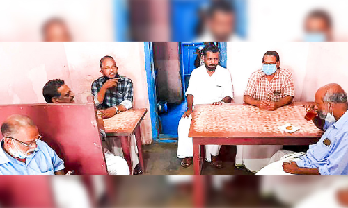 ഈ ചായക്കടയിൽ രാഷ്​ട്രീയമാവാം