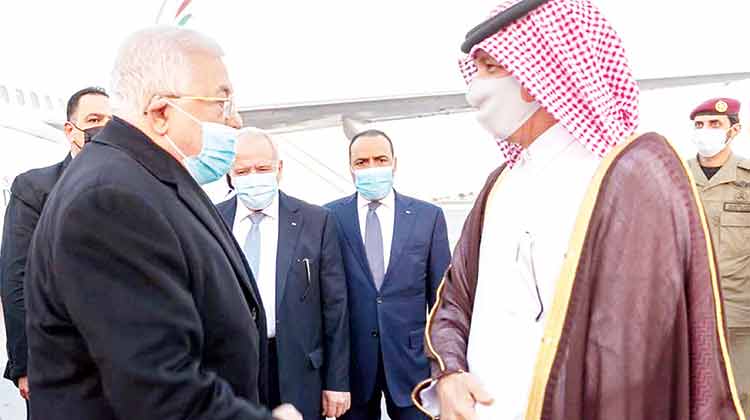 ഫലസ്തീൻ പ്രസിഡൻറ് എത്തി; ഇന്ന് അമീറുമായി കൂടിക്കാഴ്ച ഫലസ്തീൻ പ്രസിഡൻറ് എത്തി; ഇന്ന് അമീറുമായി കൂടിക്കാഴ്ച