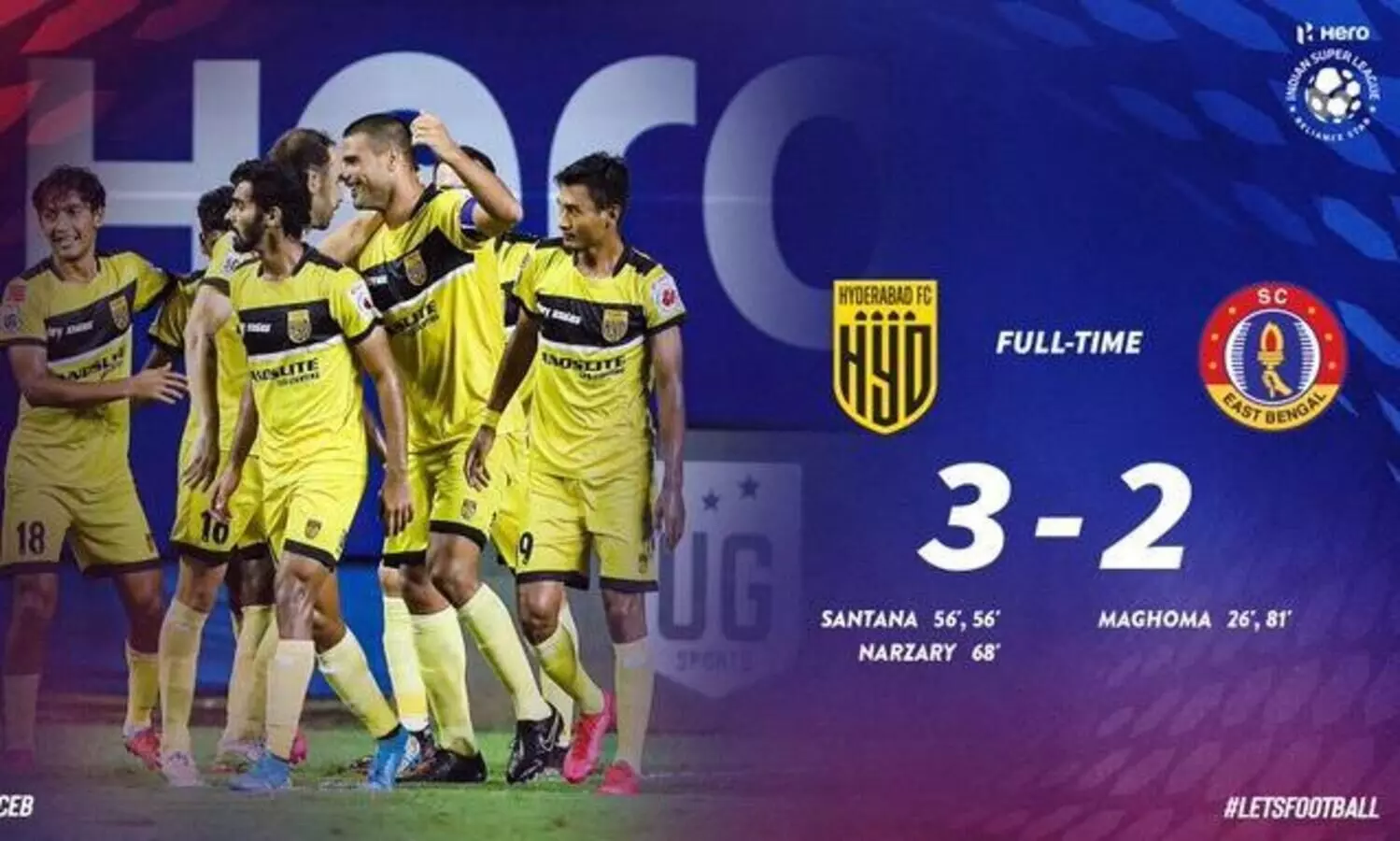 ആദ്യ ഗോളിനായി കാത്തിരുന്നത്​ 385 മിനിറ്റ്​ ! എന്നിട്ടും തോറ്റ്​ ഈസ്​റ്റ്​ ബംഗാൾ