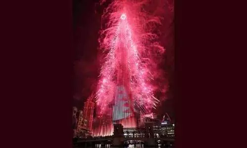 അഗ്നിബാധ തടയൽ; ബുർജ് ഖലീഫയിൽ മോക് ഡ്രിൽ നടത്തി