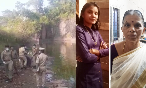 കാണാതായ അമ്മയുടെയും മകളുടെയും മൃതദേഹം പാറക്കുളത്തിൽ​