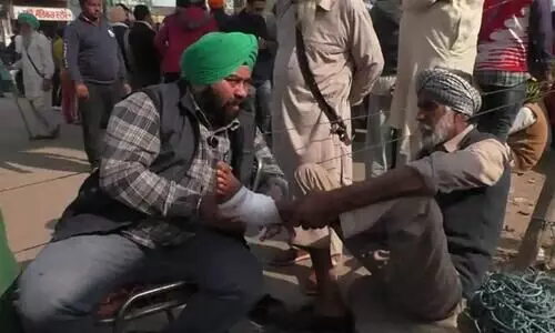 കർഷകരെ ചികിത്സിക്കുന്നത്​ പുണ്യം; തെരുവിൽ തനിച്ചാക്കില്ലെന്ന്​​ ഡോക്​ടർമാരും